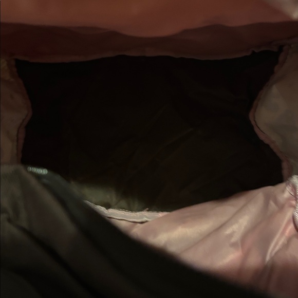 Adidas Pink and Brown Patterned Backpack - Picture 4 of 4